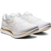 Asics Running Shoes GlideRide (Cushioning) White/Gold Men